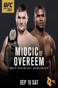 UFC 203 Miocic vs Overeem